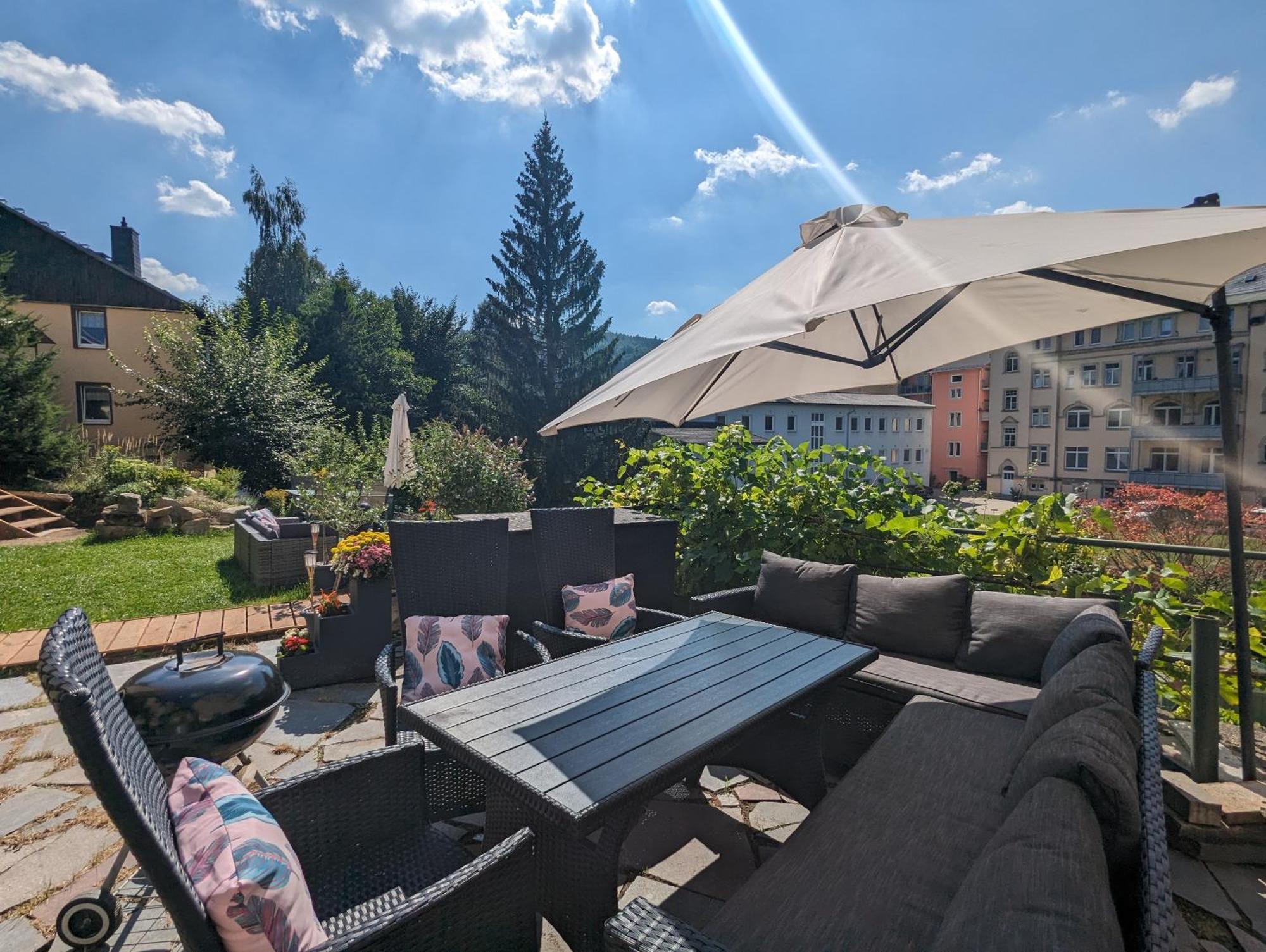 F4 - Urlaubsmagie - Grosse Wohnung Fuer Bis Zu 10 Personen Sebnitz Luaran gambar