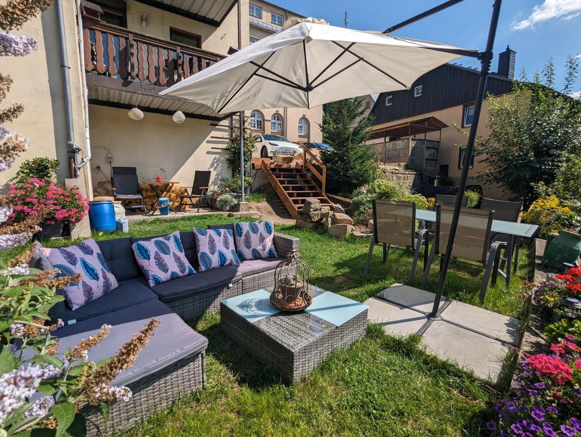 F4 - Urlaubsmagie - Grosse Wohnung Fuer Bis Zu 10 Personen Sebnitz Luaran gambar