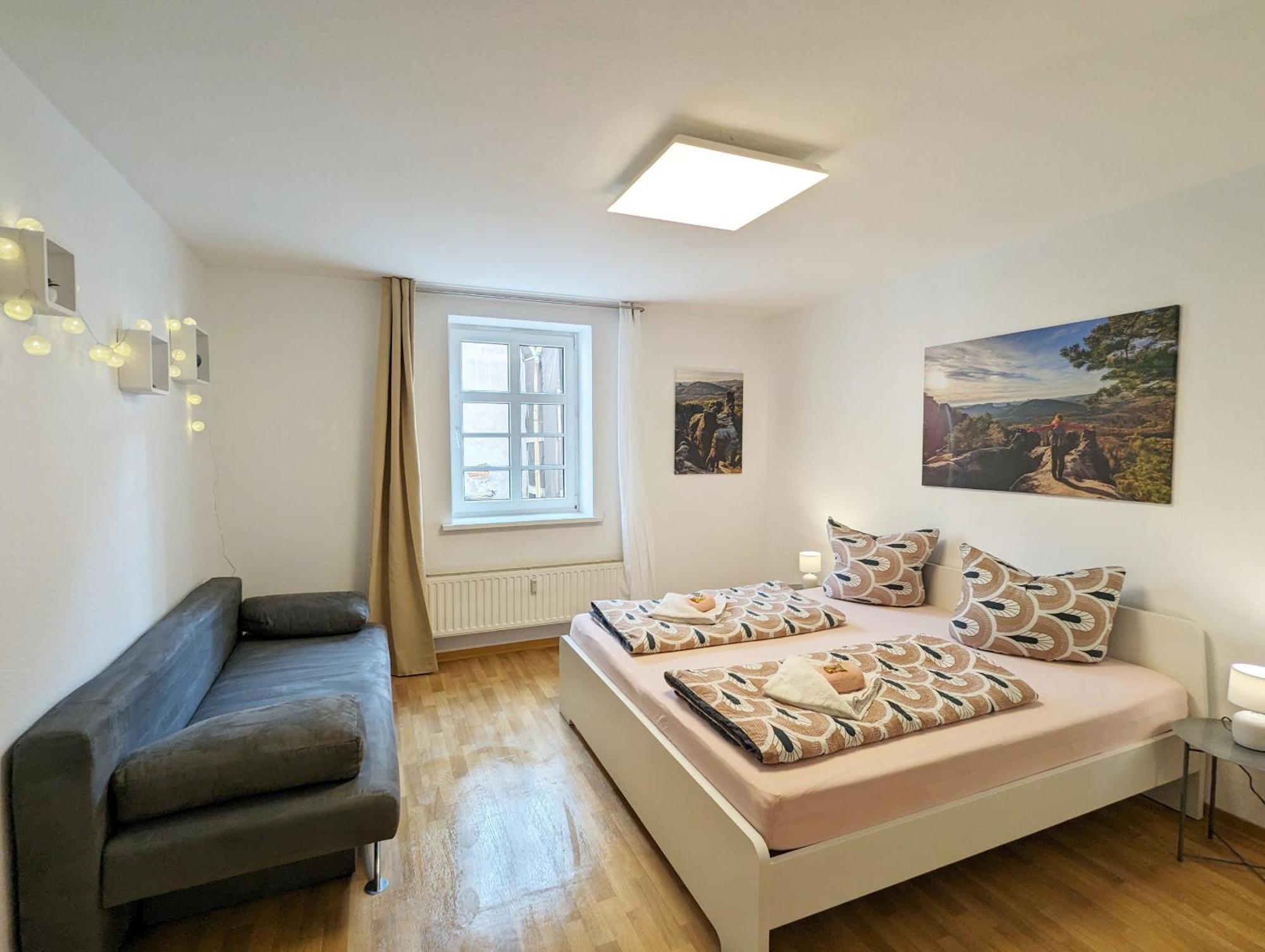 F4 - Urlaubsmagie - Grosse Wohnung Fuer Bis Zu 10 Personen Sebnitz Luaran gambar