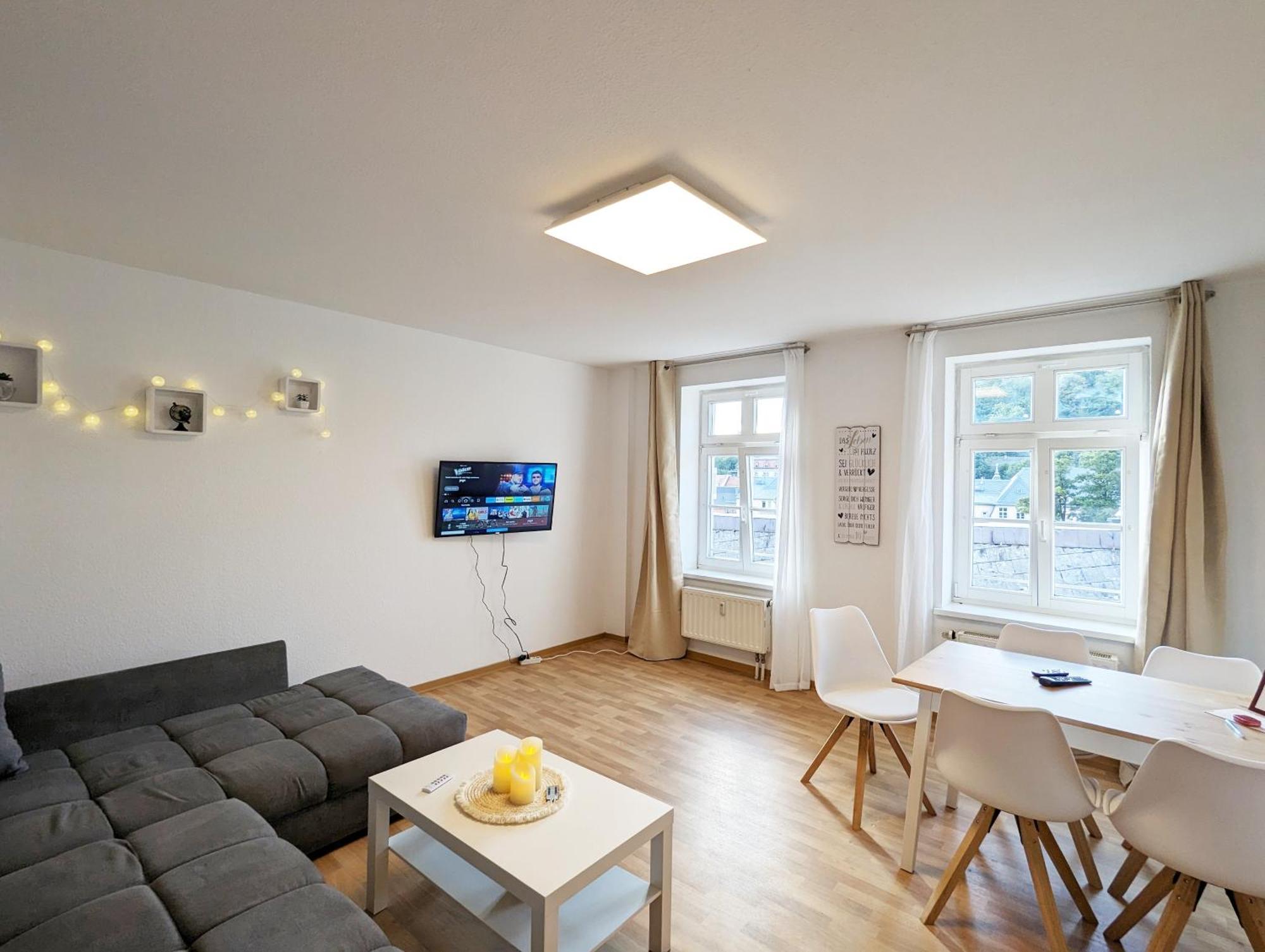 F4 - Urlaubsmagie - Grosse Wohnung Fuer Bis Zu 10 Personen Sebnitz Luaran gambar