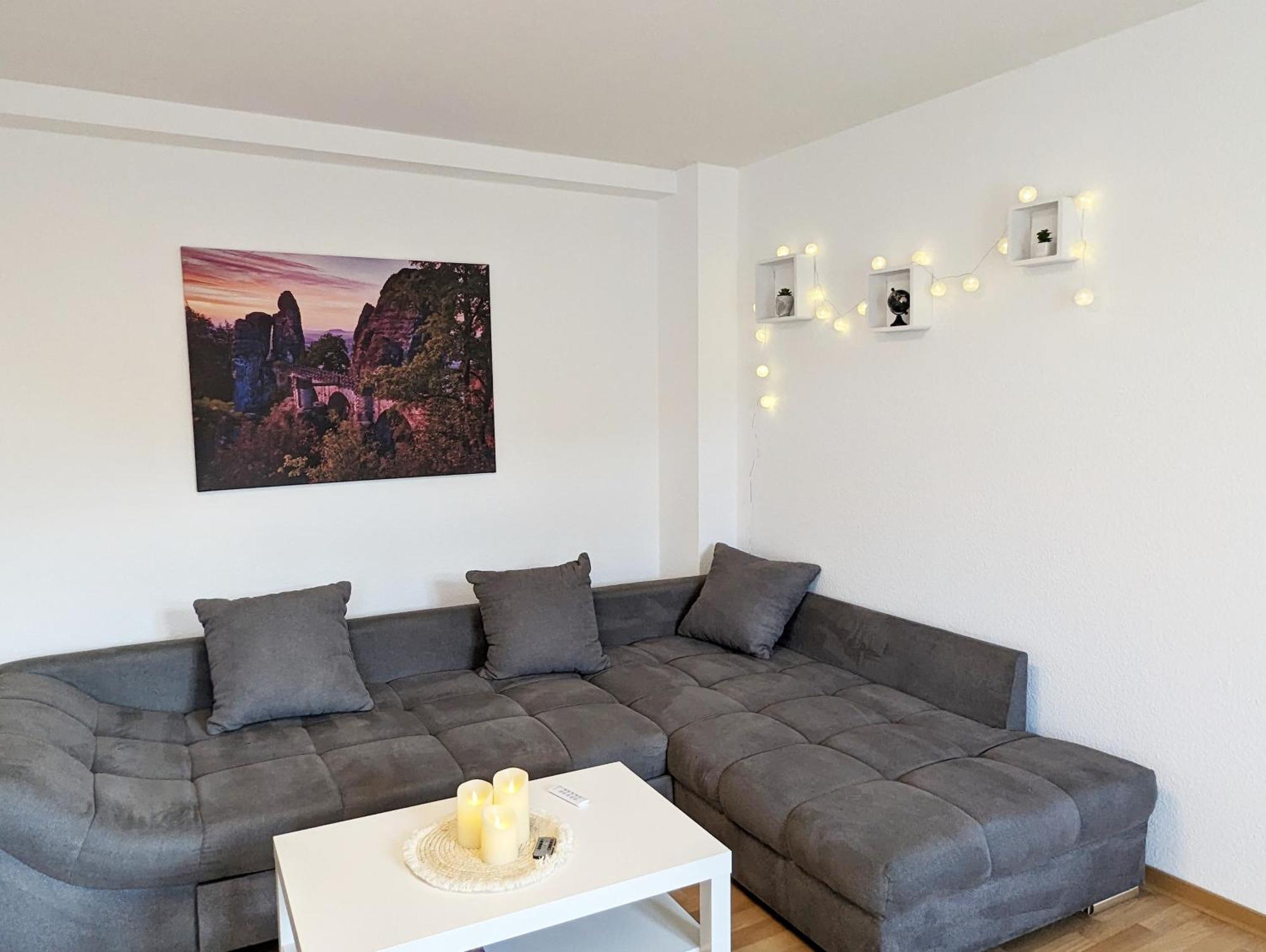 F4 - Urlaubsmagie - Grosse Wohnung Fuer Bis Zu 10 Personen Sebnitz Luaran gambar