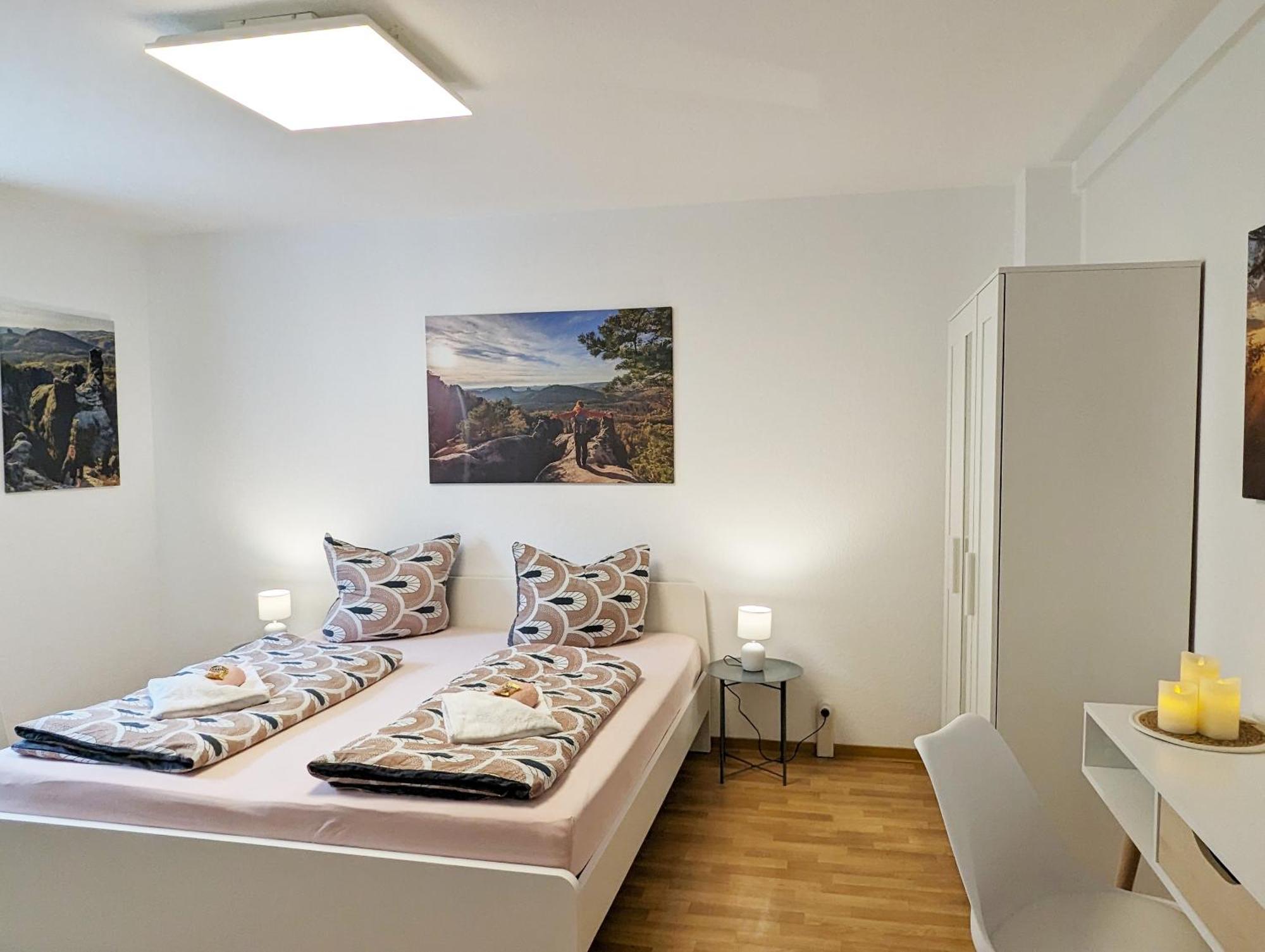 F4 - Urlaubsmagie - Grosse Wohnung Fuer Bis Zu 10 Personen Sebnitz Luaran gambar