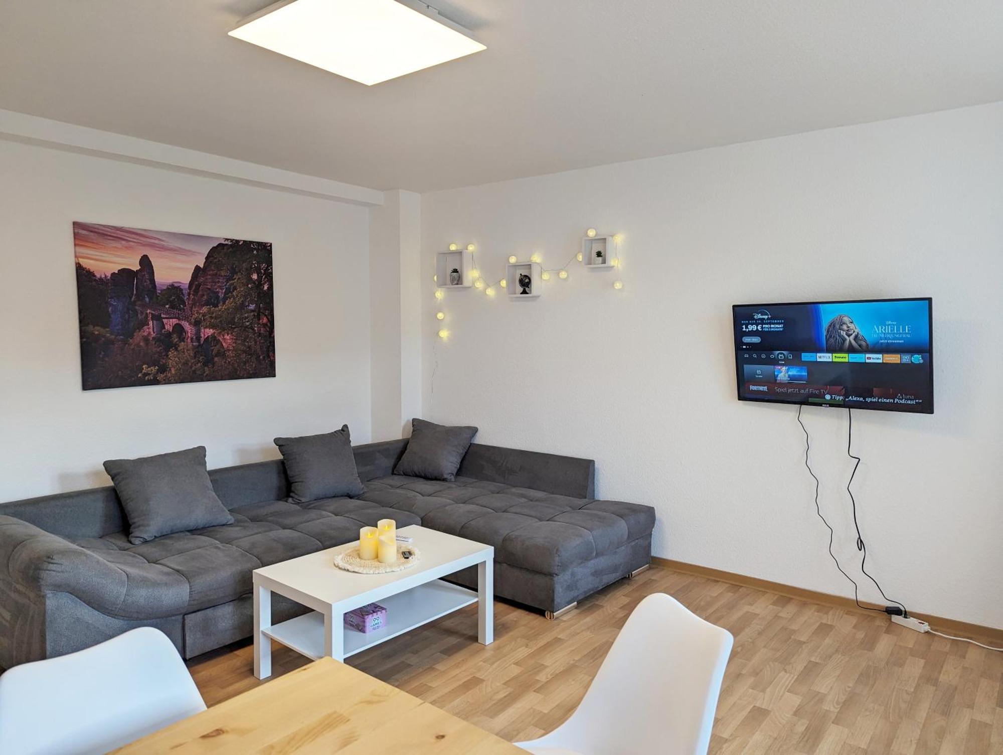 F4 - Urlaubsmagie - Grosse Wohnung Fuer Bis Zu 10 Personen Sebnitz Luaran gambar